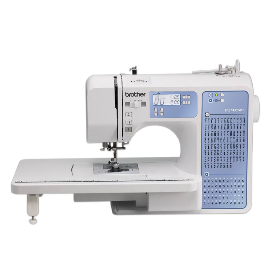 Brother FS100WT naaimachine: de computergestuurde alleskunner
