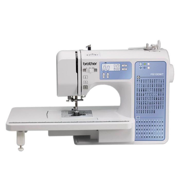 Brother FS100WT naaimachine: de computergestuurde alleskunner